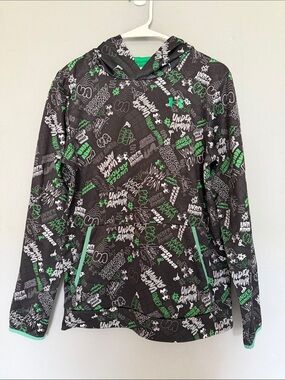 Under Armour Youth Armour Fleece Scribble Graphic Pullover Hoodie Size XL